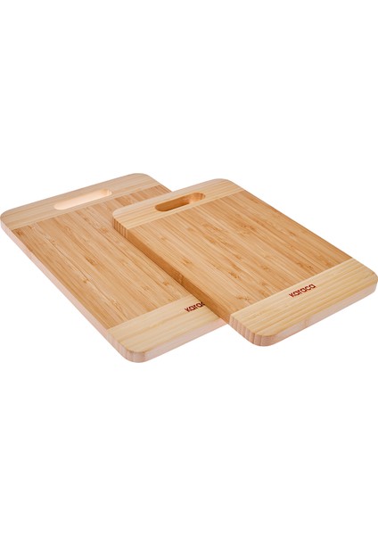 Deren 2'li Bambu Kesme Tahtası 30/33 cm modelleri
