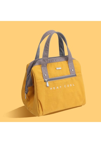 Öğle Yemeği Kutusu Çantası Taşınabilir Öğle Yemeği Çantası Alüminyum Folyo Termal Çanta Öğle Yemeği Çantası (Yurt Dışından)