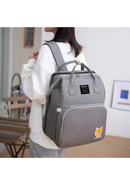 Çok Fonksiyonel Diaper Bag Backpack Waterproof Mommy Bag Nappy Bag Maternity Backpack For Baby With Insulated Pockets Diaper Pad Toys Burp Cloth USB Port (Yurt Dışından) fiyatları