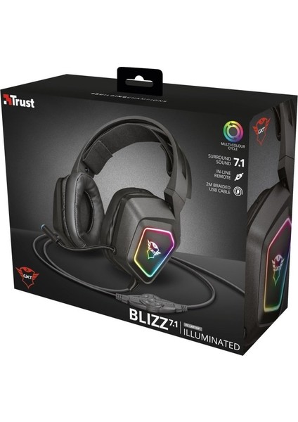 23191 Gxt 450 Blizz Rgb 7.1 Surround Oyuncu Kulaklık (Tehşir Ürünü)