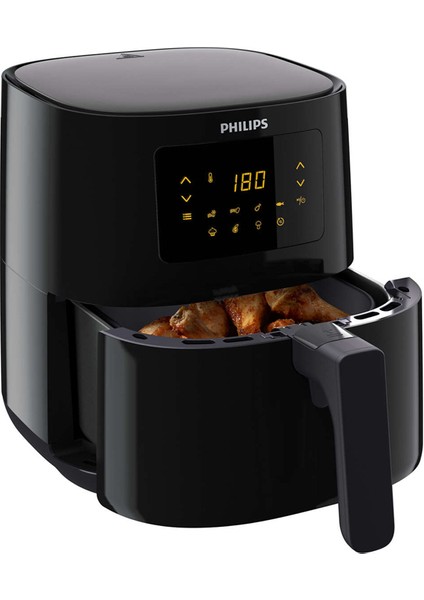 Rapidair Teknolojili L Airfryer Siyah