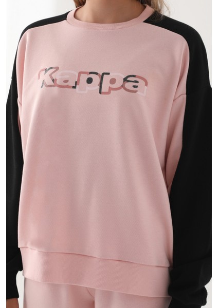 Kız Çocuk Pudra Sweatshirt