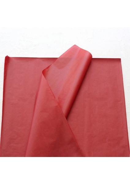 Pelur kağıdı 50x70 cm, Kırmızı 25 adet fırsatları