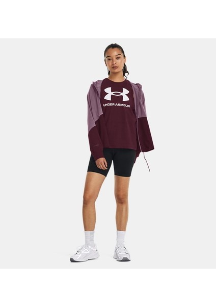 Under Armour Kadın UA Dokuma Tam Boy Fermuarlı Mont 1369889-500