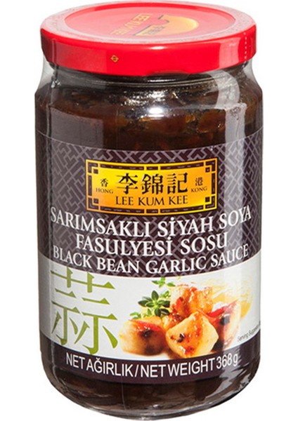 Sarımsaklı Siyah Fasulye Sosu 368 gr