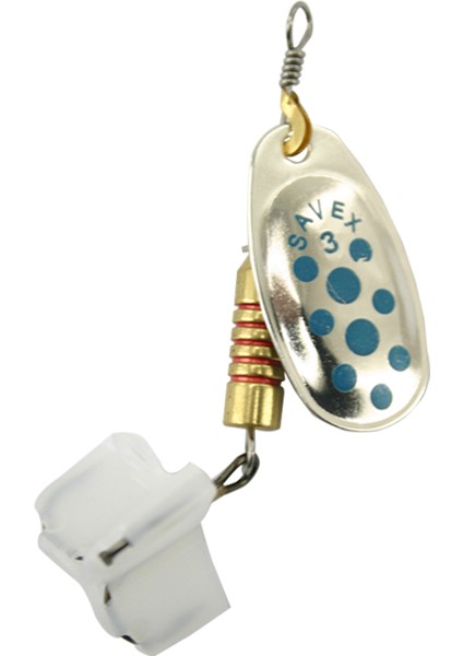 Coral Gümüş-Mavi Noktalı No:3