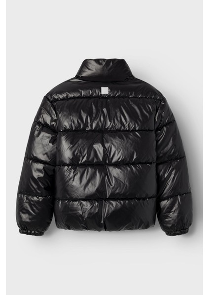 Name İt Nkfmonna Dik Yaka Şişme Mont Kız Çocuk Mont 13218952 fırsatları