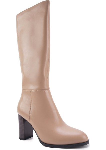 Ovetta 3pr Nude Kadın Topuklu Çizme fiyatları