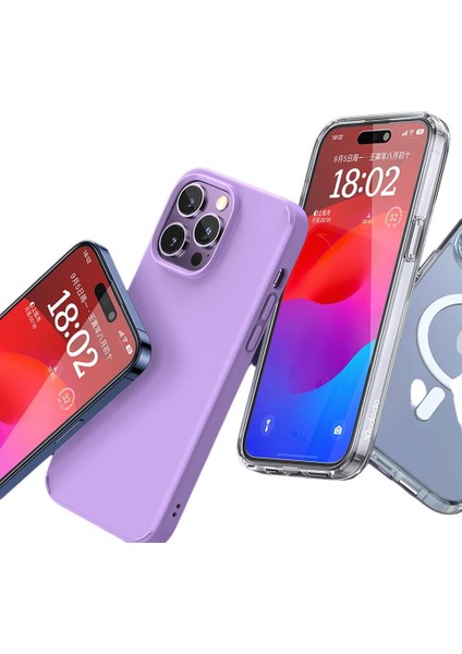 PF-5360 iPhone 15 Için Şeffaf Ekran Koruyucu