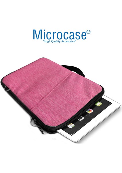 Tablet Çanta + Bluetooth Klavye + Mouse + Tablet Standı - Pembe
