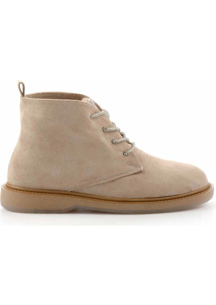 Bej Lame Süet Kadın Bot & Bootie K02503901302 fiyatları