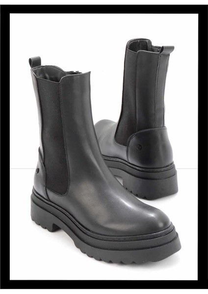 Siyah Kadın Bot & Bootie K02538560909