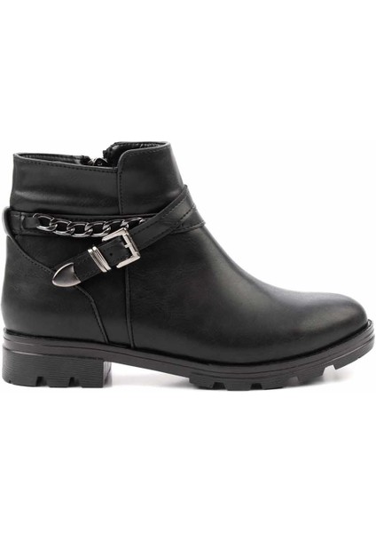 Siyah Kadın Bot & Bootie K02216011909