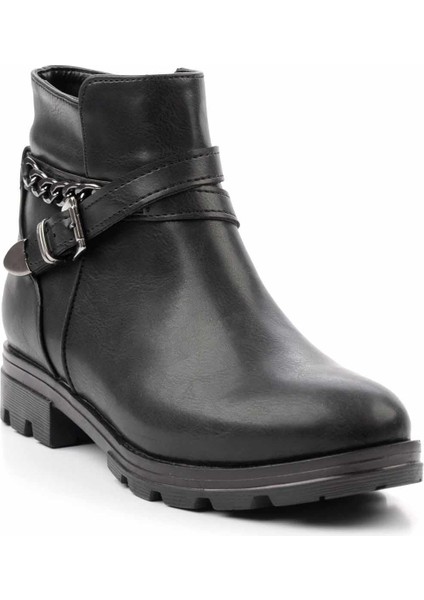 Siyah Kadın Bot & Bootie K02216011909