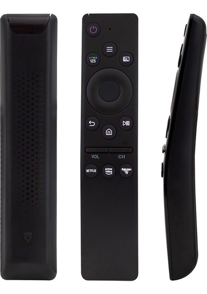 Kl RM-L1611 Samsung Netflıx-Prime Video-Rakuten Tv Tuşlu Lcd-Led Tv Sihirli Kumanda Siyah