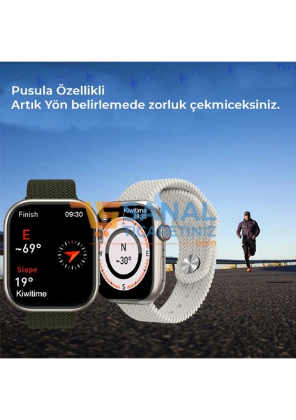 Sanal Ticaretiniz Hk 9 Pro Akıllı Saat (Amoled Ekran)