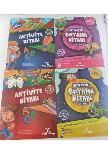 Aktivite Kitabı - Boyama Kitabı - Aktivite Kitabı - Boyama Kitabı