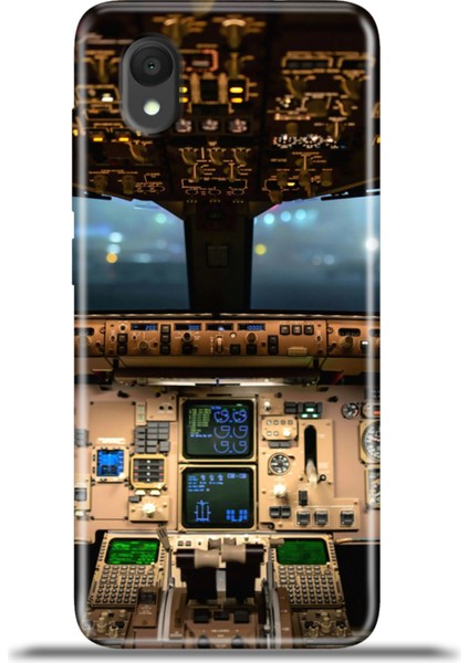 Alcatel 1 2022 Kılıf Esnek Silikon Kamera Koruma 4K Desenli Özel Tasarım - Kokpit
