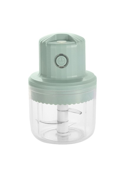 Plastik + Paslanmaz Çelik Elektrikli Sarımsak Pres, Elektrikli Taşınabilir Mini Kablosuz Çok Amaçlı Sarımsak Blender (Yurt Dışından)