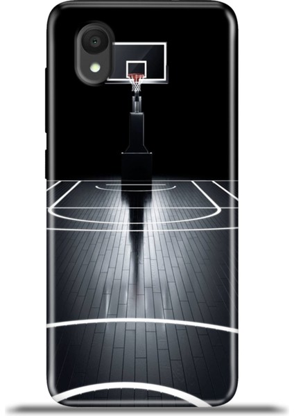 1 2022 Kılıf Esnek Silikon Kamera Koruma 4K Desenli Özel Tasarım - Basketball Saha