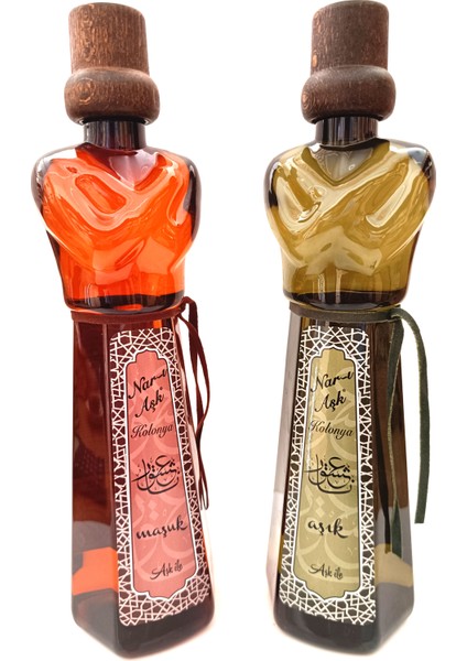 Nar-I Aşk Parfüm Kolonya Aşık - Maşuk 500 Ml X 2