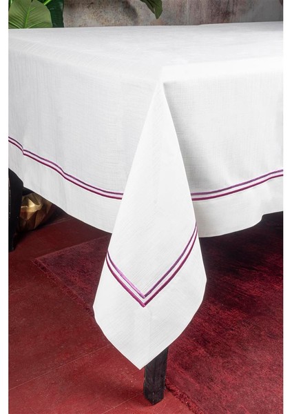 Nicole Magenta 180X280 Masa Örtüsü