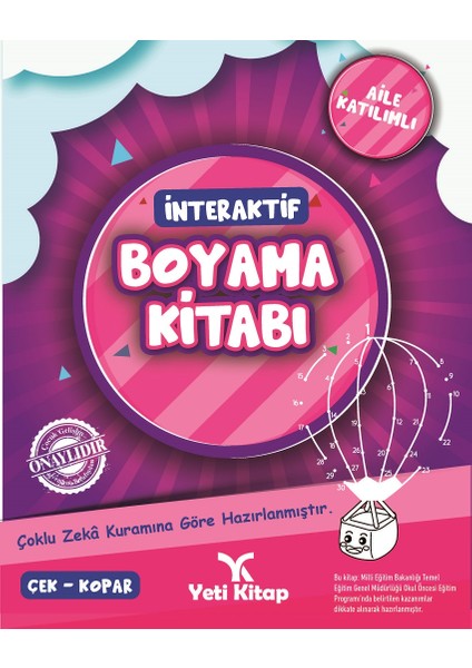 Etkinlik Kitabım - Kes Yağıştır Oyna - Boyama Kitabı modelleri