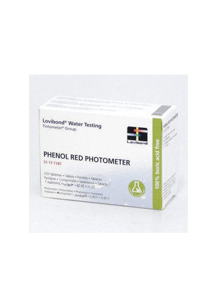 Phenol Red Photometer (250 Tablet)