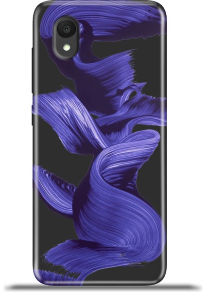 1 2022 Kılıf Esnek Silikon Kamera Koruma 4K Desenli Özel Tasarım - Purple Dance