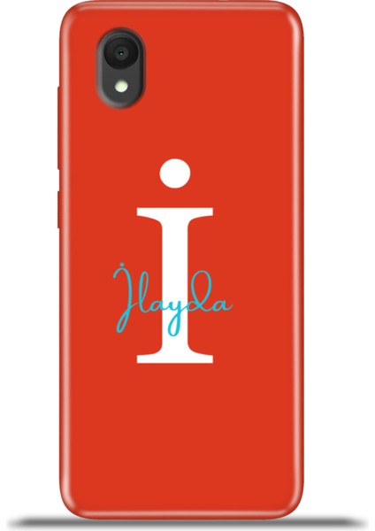 1 2022 Kılıf Silikon Esnek Kamera Koruma Kişiye Özel Isim Harf Zao Kırmızı - I