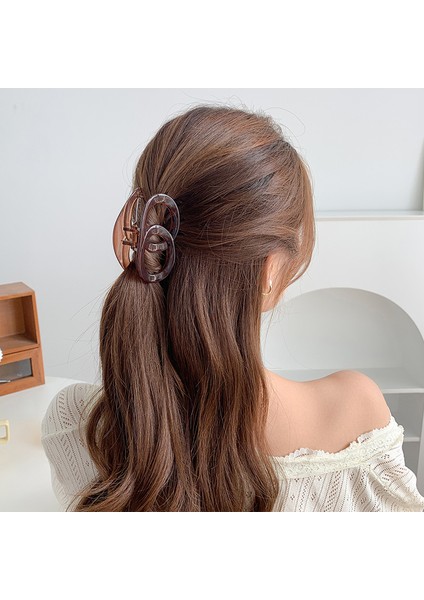 3 Orta Boy Çift Halkalı Şeffaf Mizaç Saç Kartları (3 Renk) (Yurt Dışından) modelleri