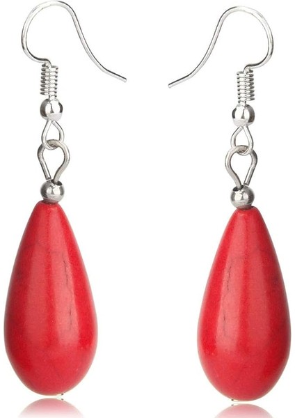 Turkuaz Sallantılı Küpe (Yurt Dışından) fiyatları