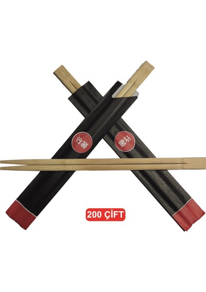 Bambu Çin Çubuğu Chopsticks 200 Çift