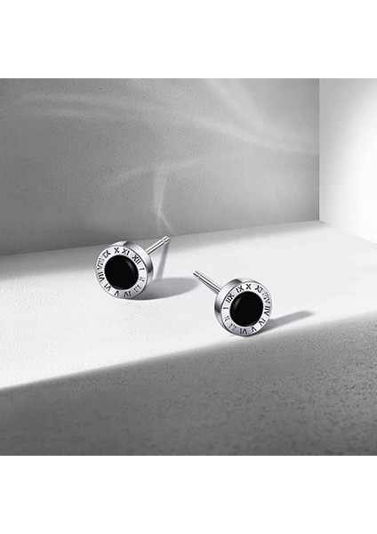 Immobird Saplama Küpe 925 Ayar Gümüş Küpe Kadın Erkek Minik Küpe Unisex Küpe Hediye Kadın Erkek Kız Erkek (Yurt Dışından) modelleri