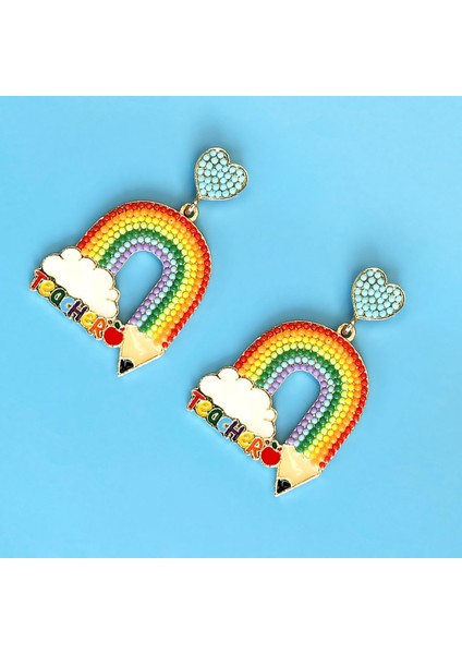 Boncuklu Kalem Öğretmen Küpe Kadın Kızlar Için Komik Kalem Bırak Dangle Küpe Öğretmenler Için Takdir Günü Okula Dönüş Hediyeleri (Yurt Dışından) modelleri