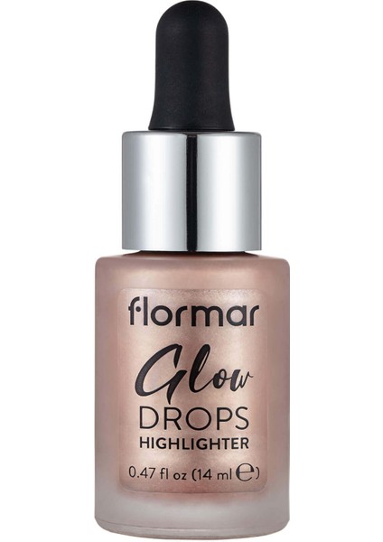 Glow Drops Yoğun Işıltı Veren Doğal Mineralli Likit Aydınlatıcı (002 Sun Glow) 8682536019941
