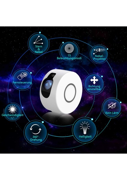 Yıldızlı Gökyüzü Projektörü, LED Projektör Yıldız Işığı Çocuk Gece Lambası, Çocuk Partisi Noel Için Yıldız LED Lamba Hediyesi (Yurt Dışından) modelleri