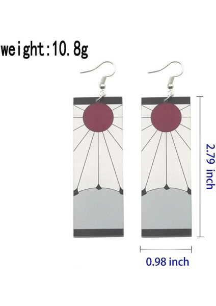 Tanjiro Küpe Kamado Tanjirou'nun Hanafuda Küpesi, Anime Hediyesi (Yurt Dışından) fiyatları