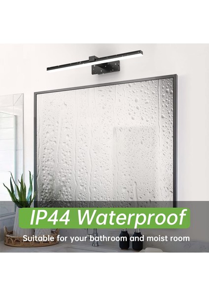 LED Banyo Aynası Lambası 9W, Nötr Beyaz 4000K 720LM LED Ayna Lambası, IP44 Su Geçirmez Banyo Aynası Lambası, Banyo Işığı 40CM, LED Duvar Lambası Banyo Lambası, Anahtarsız (Yurt Dışından) fiyatları