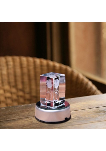 2pcs- Şeffaf Kokteyl Bardakları Için Çok Renkli LED Yuvarlak Işık Tabanı (7cm) (Yurt Dışından) fiyatları