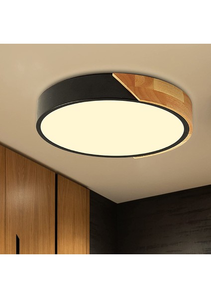 LED Tavan Lambası Ahşap, LED Tavan Lambası, Oturma Odası, Yatak Odası, Banyo, Balkon, Koridor, Bodrum Için LED Lambalar Tavan Işıkları (Yurt Dışından)