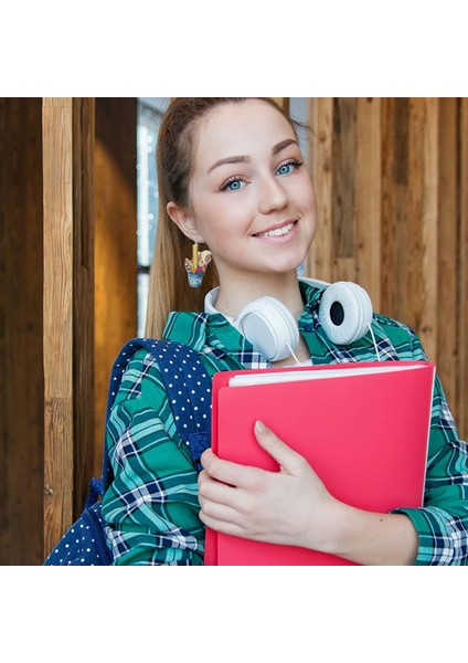 4 Çift Öğretmen Küpe Kadınlar Için Ahşap Dangle Küpe Renkli Yaratıcı Küpe Kadın Kızlar Için Öğrenci Öğretmen (Yurt Dışından) indirimleri