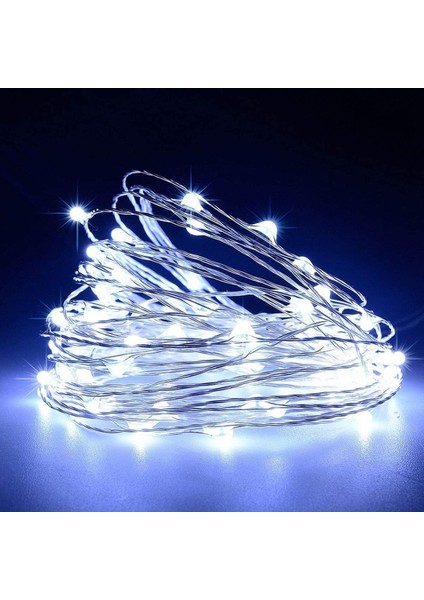 [2 Adet] Güneş Enerjili Dize Işıklar Dış Mekan, 10M 100 LED Dize Işıklar Dış Mekan Suya Dayanıklı Bakır Tel 8 Mod Güneş Enerjili Dize Işıklar Dekorasyon (Beyaz Soğuk) (Yurt Dışından) indirimleri