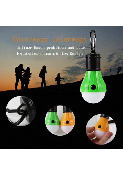 LED Kamp Lambası Laterne Zeltlampe Glühbirne Set (Yurt Dışından) fırsatları
