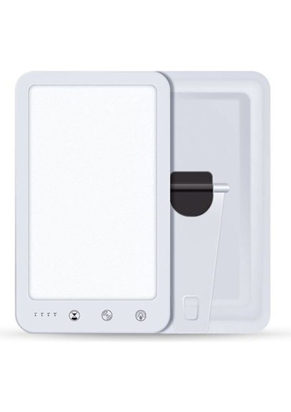 Gün Işığı Lambası, Gün Işığı LED Işık Duşu Ayarlanabilir Parlaklık Seviyeleri Gün Işığı Terapi Lambası Işık Eksikliğini Telafi Etmek Için Çok Açılı Standa Sahip Gece Lambası (Yurt Dışından)