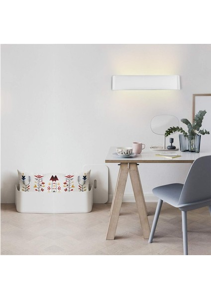 Beyaz Modern Duvar Lambası, Iç Mekan Makyaj Lambası Üst ve Alt LED Makyaj Lambası, Banyo Duvar Aydınlatması Için Kullanılır (Yurt Dışından) modelleri