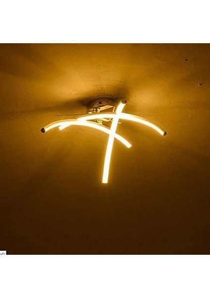 LED Tavan Lambası, Oturma Odası Yatak Odası Yemek Odası Için 3 Kavisli Işıklı Modern Tasarım Kavisli Tavan Avize Lambası (Yurt Dışından) fiyatları