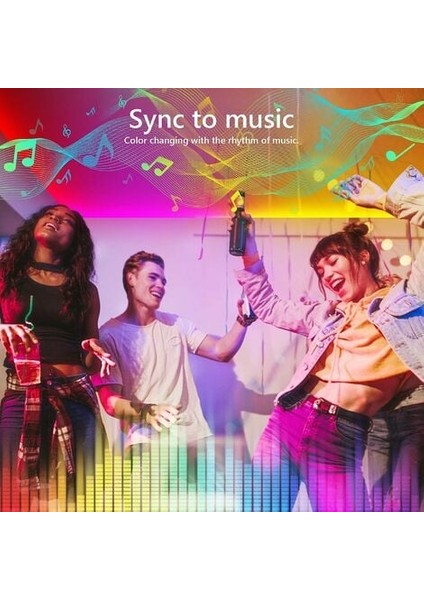 5m LED Şerit Dreamcolor, Akıllı LED Şerit Rgb LED Şerit Alexa Google Home ile Uyumlu Parti Için Uygulama Kontrolü Ev Mutfak Bar Için Noel Dekoru (Yurt Dışından) fırsatları