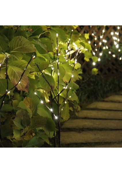 3 Parçalı Işık Ağacı Açık Hava Kapalı 60 Adet LED Su Geçirmez Işık Dalları 76CM Sıcak Beyaz Dallar Açık Kahverengi, Pille Çalışır (Yurt Dışından) fırsatları