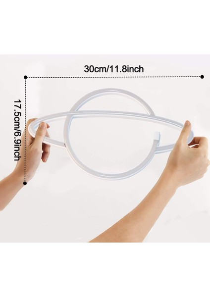 Gezegen Işık Tabelası - LED Planet Neon Pembe/mavi Gezegen Neon Tabela Duvar Işığı, Pil Veya USB ile Çalışan (Yurt Dışından) modelleri